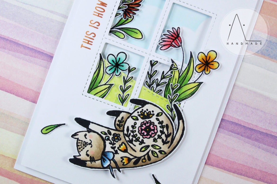 AL handmade - Cat snuggles