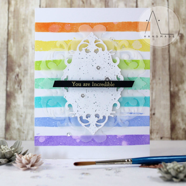 AL handmade - Spellbinders - You Are incredible