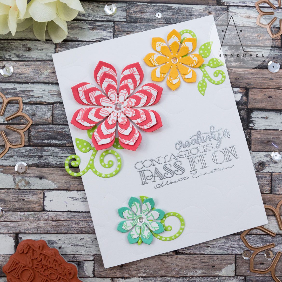 AL handmade - Spellbinders - Blooming Flowers AL handmade - Spellbinders - Blooming Flowers