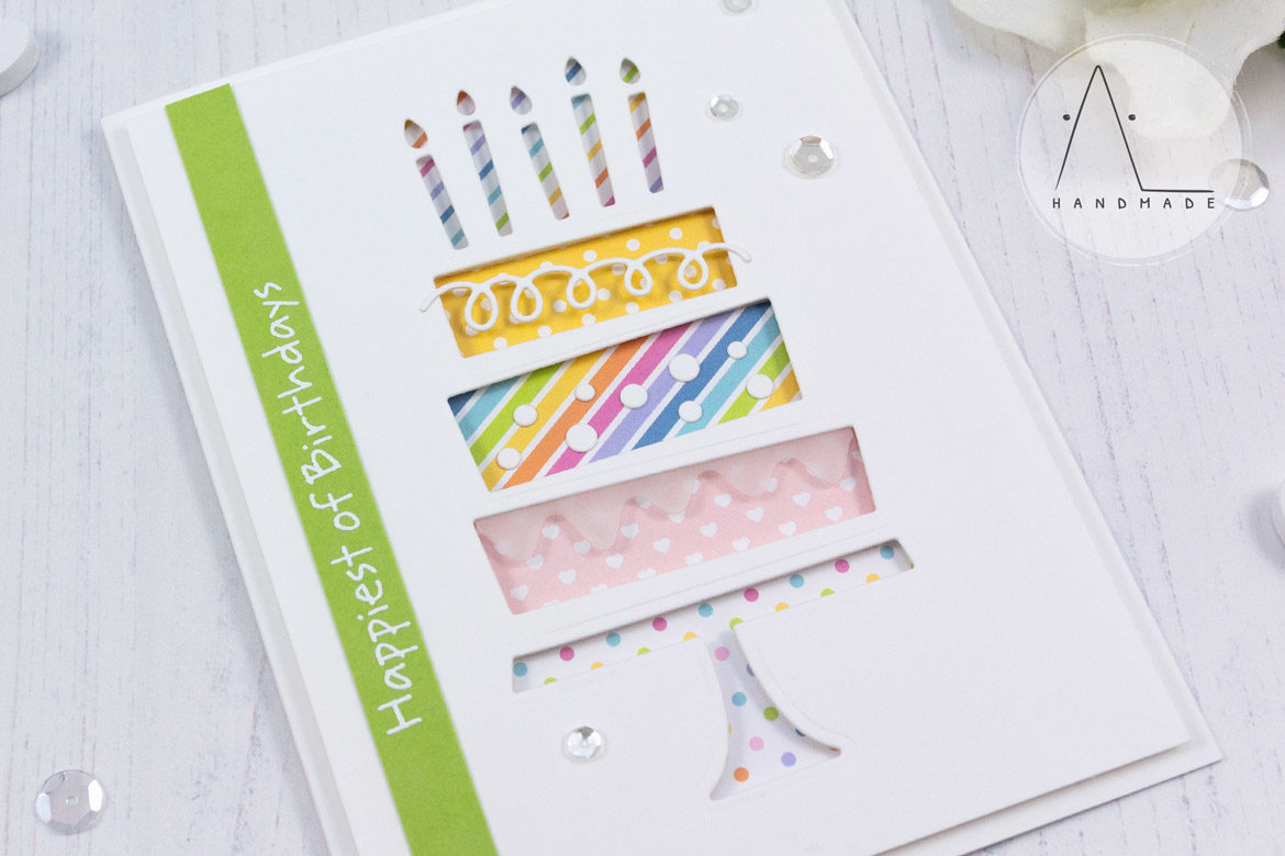 AL handmade - My Favorite Things DT - Birthday Cake Die-namics