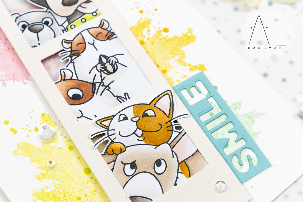 AL handmade - My Favorite Things DT - Photo Booth Strip Die-namics and BB Picture Perfect