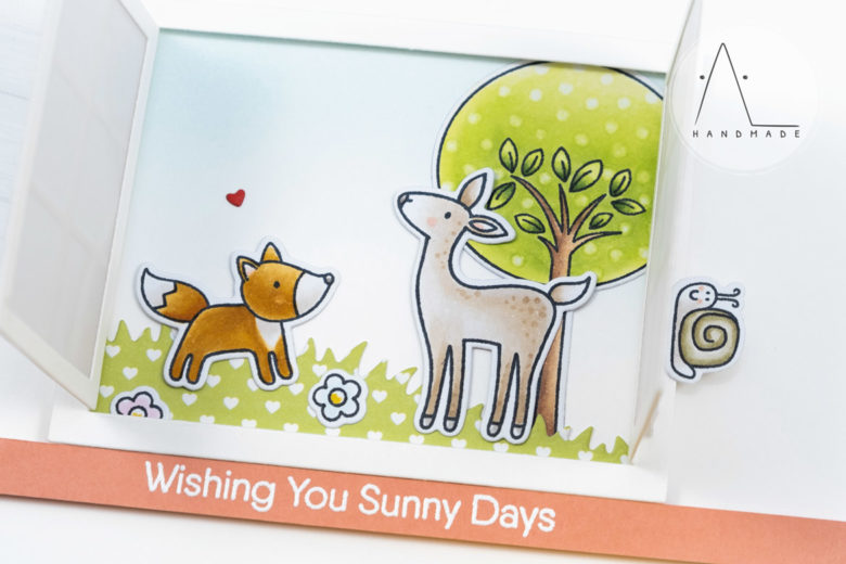 AL handmade - My Favorite Things DT - Sweet Spring Friends and Window Die-namics