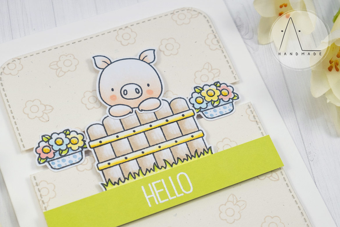 AL handmade - My Favorite Things DT - WSC 435 - BB Hog Heaven stamp set