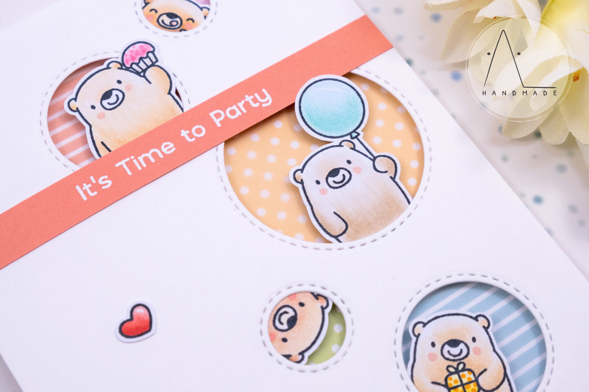 AL handmade - My Favorite Things DT - WSC 437 - BB Bitty Bears