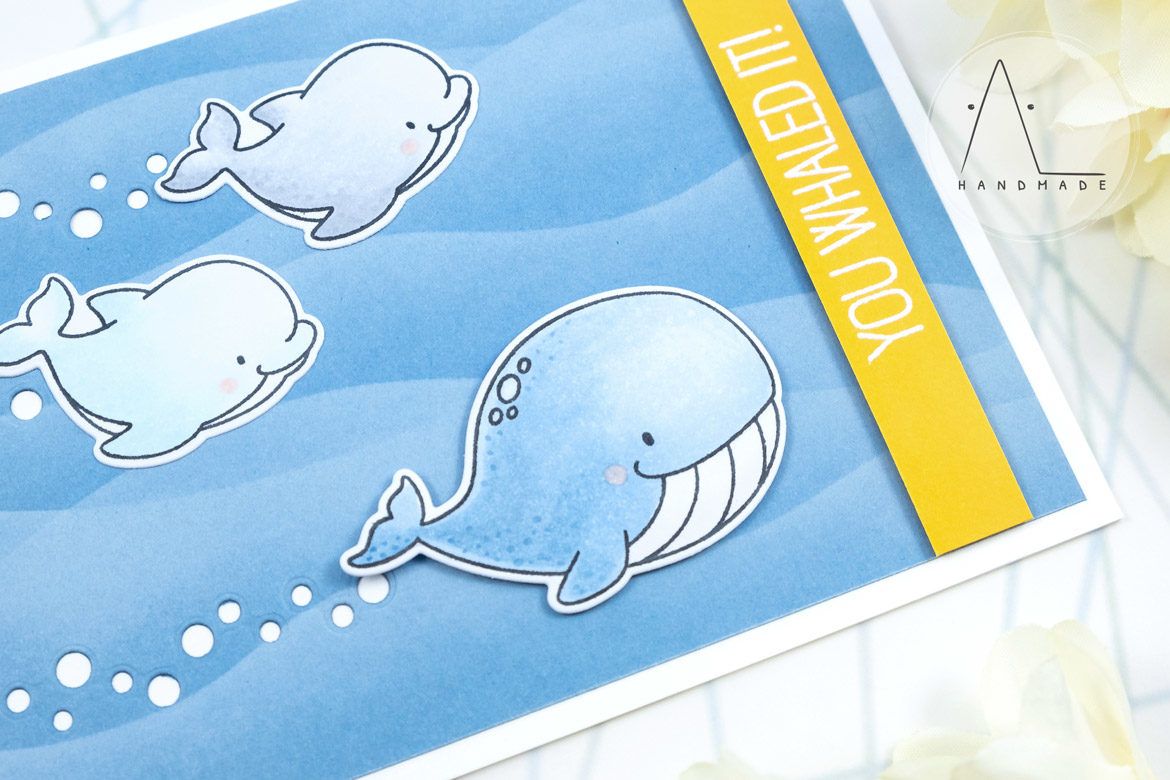 AL handmade - My Favorite Things DT - WSC 440 - BB Friends with Fins