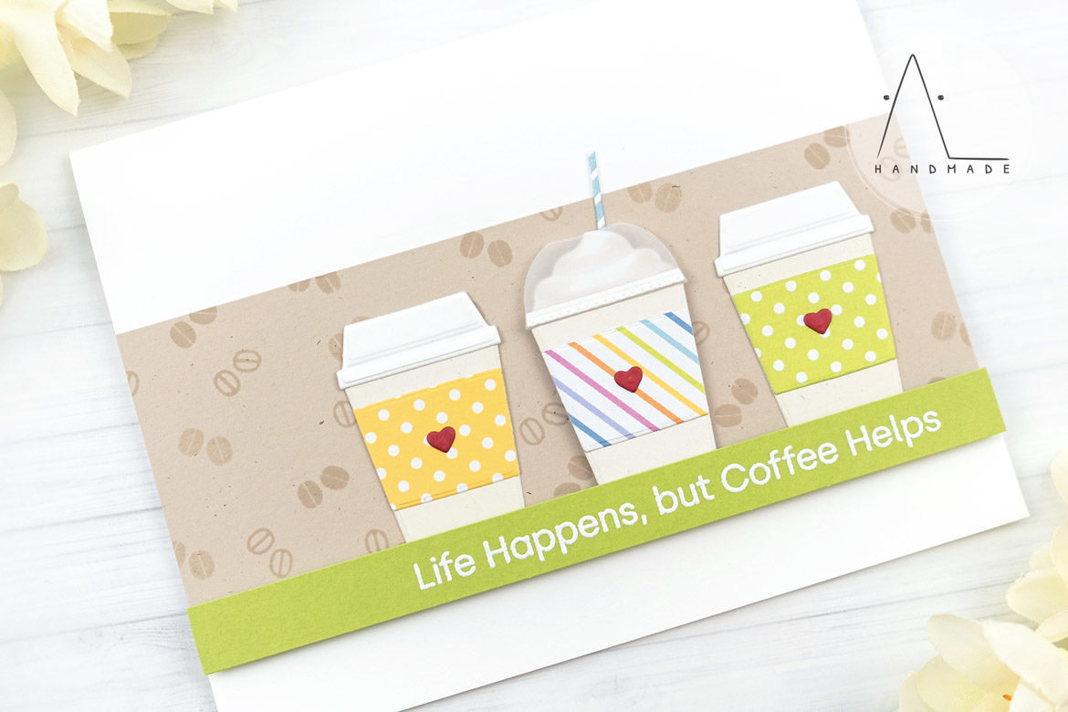 AL handmade - My Favorite Things DT - Mini Café All Day Die-namics