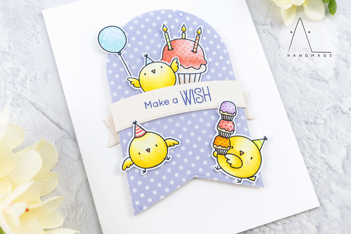AL handmade - My Favorite Things DT - WSC 450 - BB Birthday Chicks
