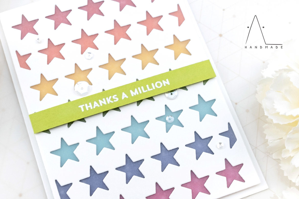 AL handmade - My Favorite Things DT - All the Stars Cover-Up Die-namics