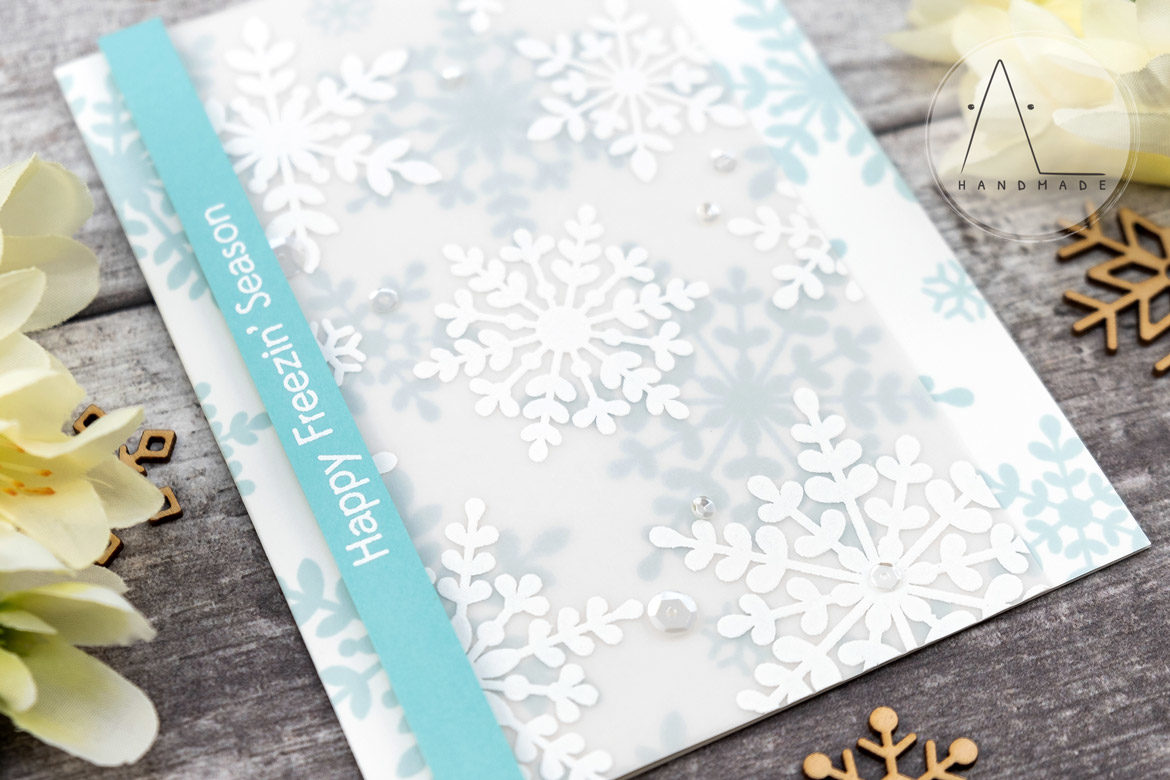 AL handmade - My Favorite Things DT - Serene Snowflakes stamp set
