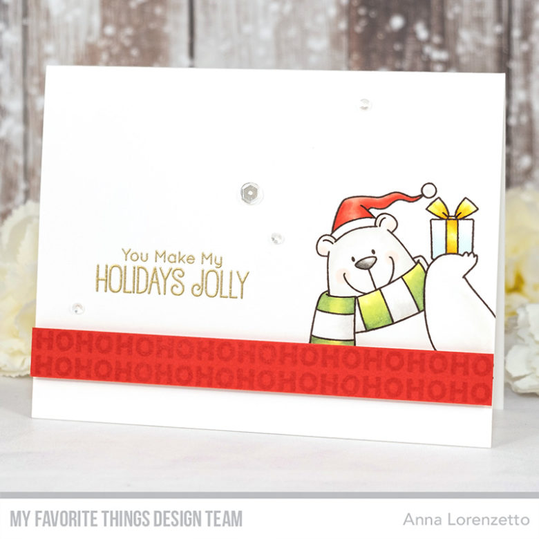 AL handmade - My Favorite Things DT - BB Christmas sELFies stamp set