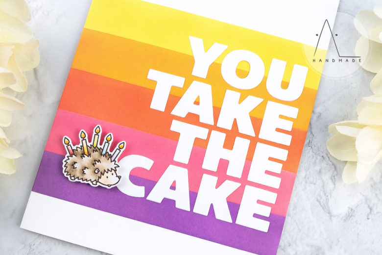 AL handmade - My Favorite Things DT - You Take the Cake Die-namics