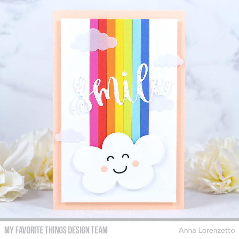 AL handmade - My Favorite Things DT - Straight-Up Rainbow Die-namics