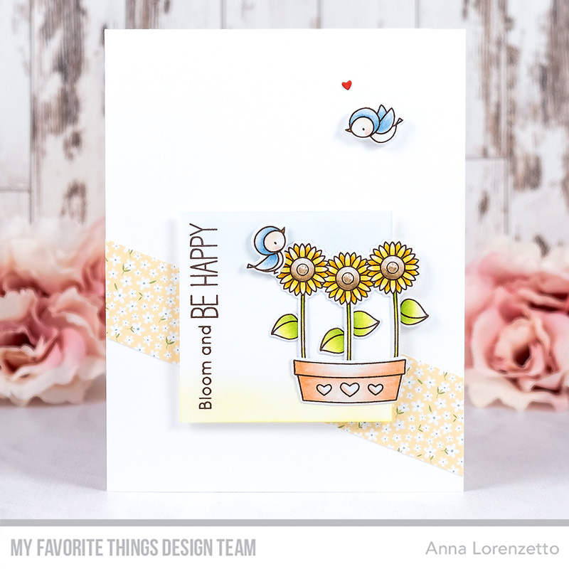 AL handmade - My Favorite Things DT - WSC 481 - BB Sunflower Sweetheart stamp set and Die-namics AL handmade - My Favorite Things DT - WSC 481 - BB Sunflower Sweetheart stamp set and Die-namics