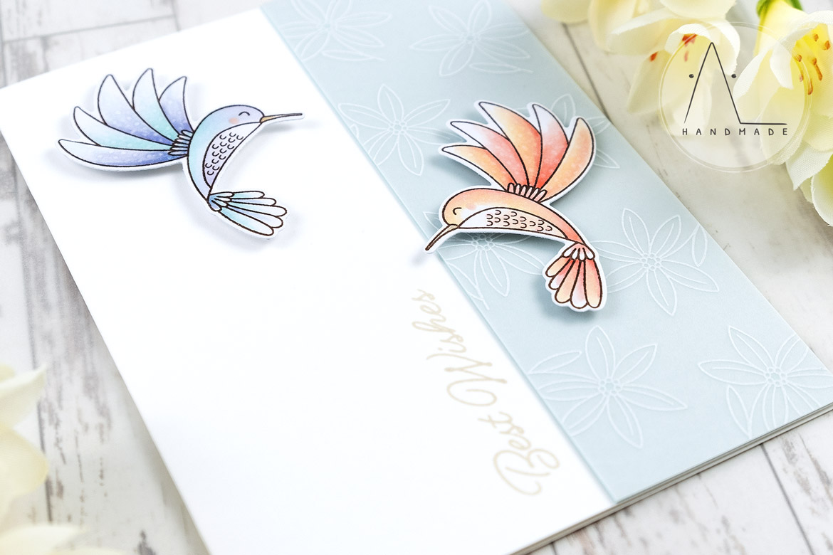 AL handmade - My Favorite Things - Happy Hummingbirds stamp set and Die-namics