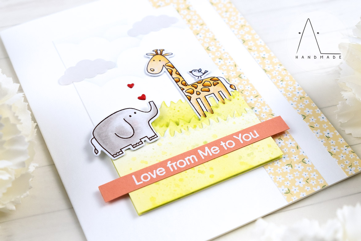 AL handmade - My Favorite Things DT - WSC 489 - Double the Fun stamp set and Die-namics