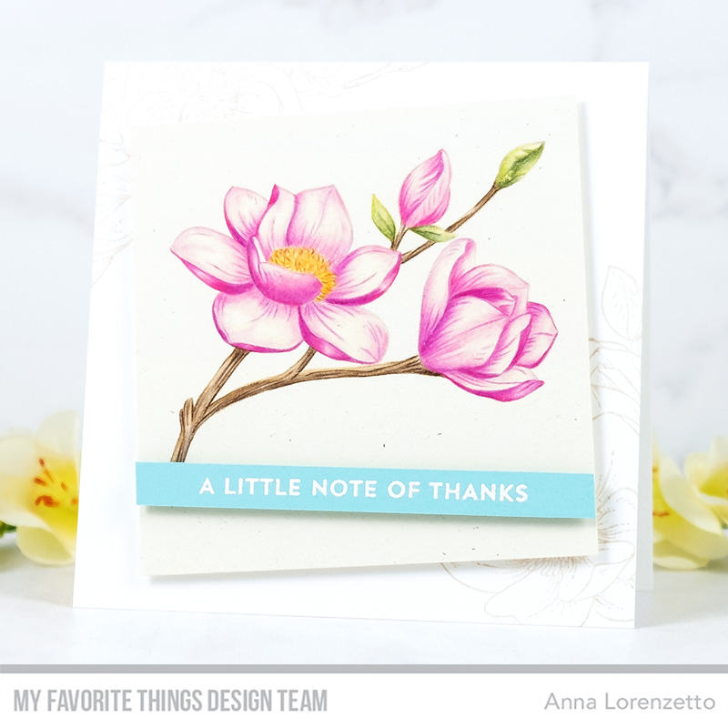 AL handmade - My Favorite Things - Magnolia Blossoms stamp set