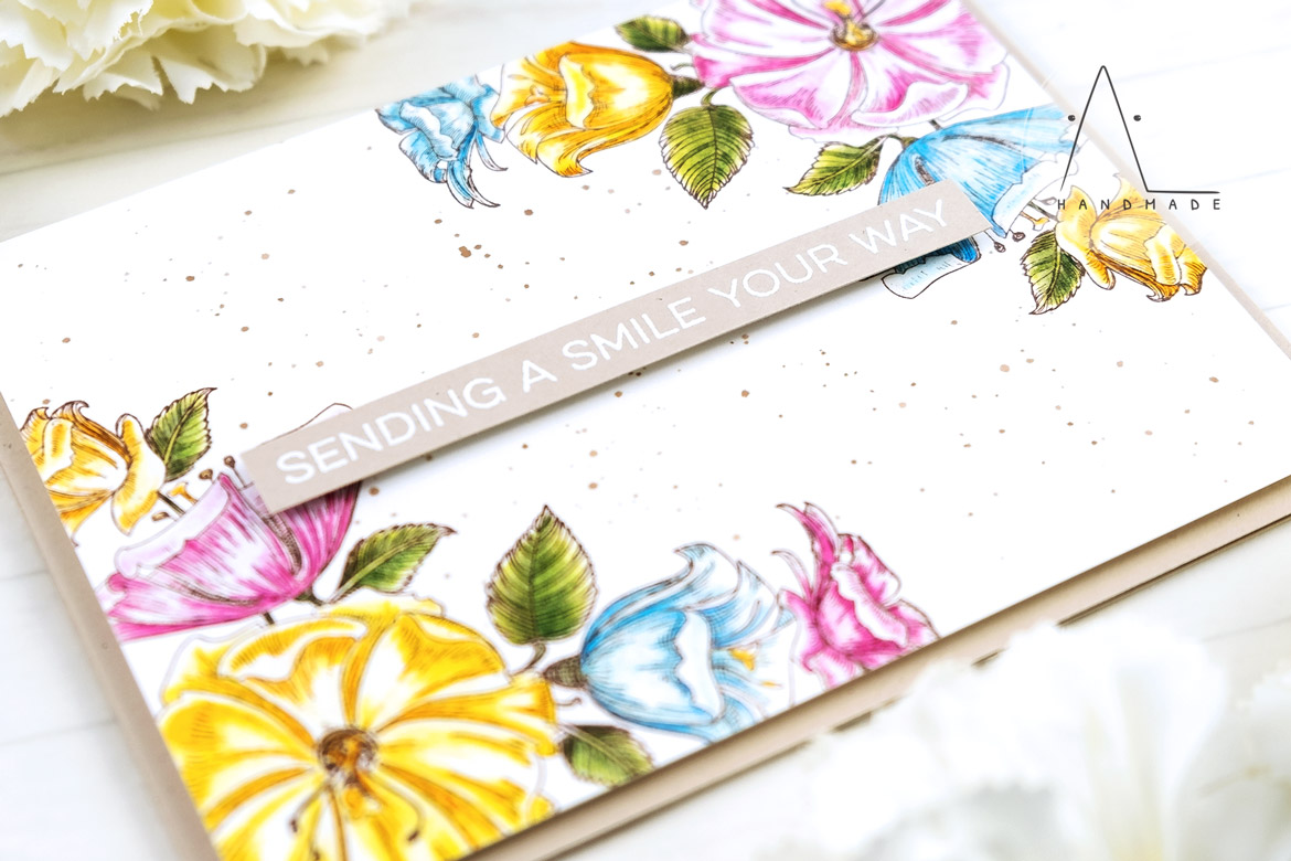 AL handmade - My Favorite Things - Corner Blooms stamp set