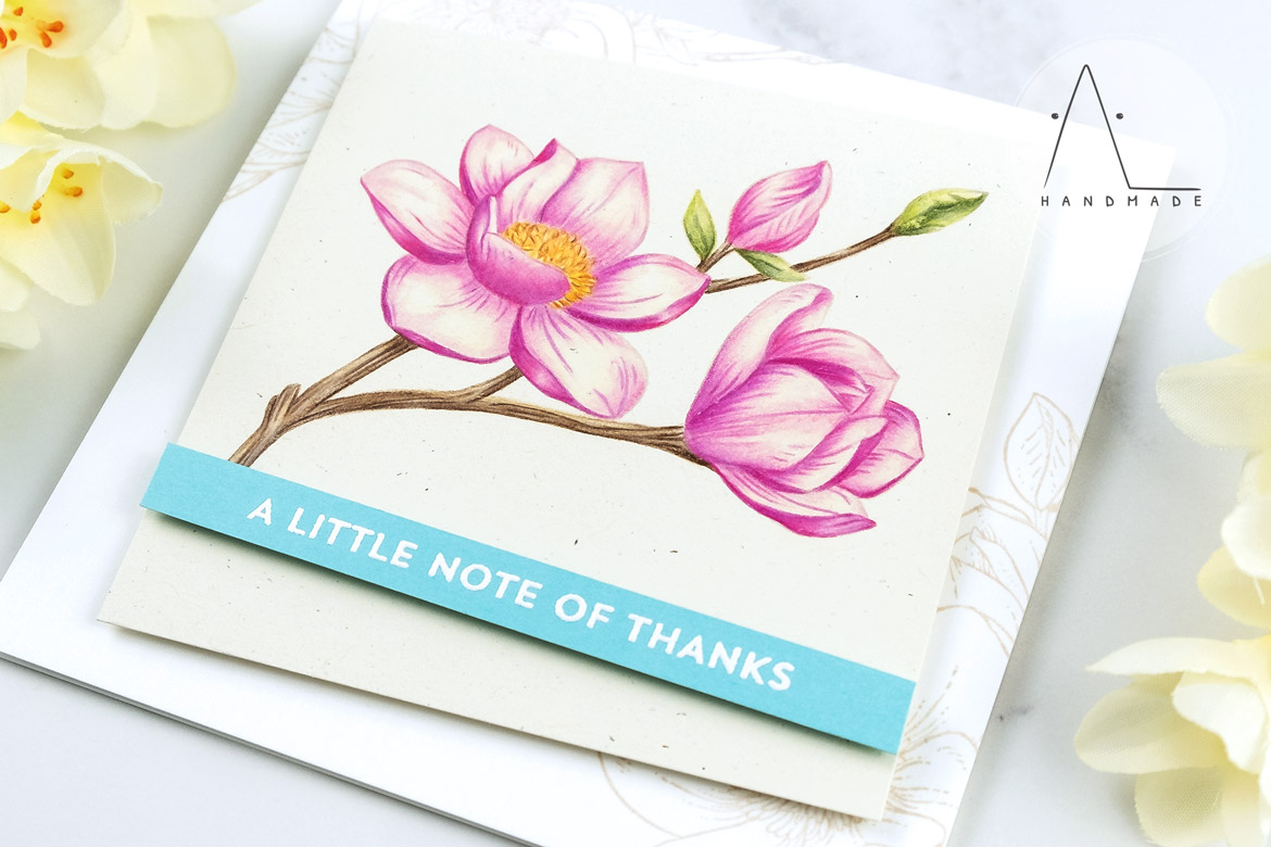 AL handmade - My Favorite Things - Magnolia Blossoms stamp set