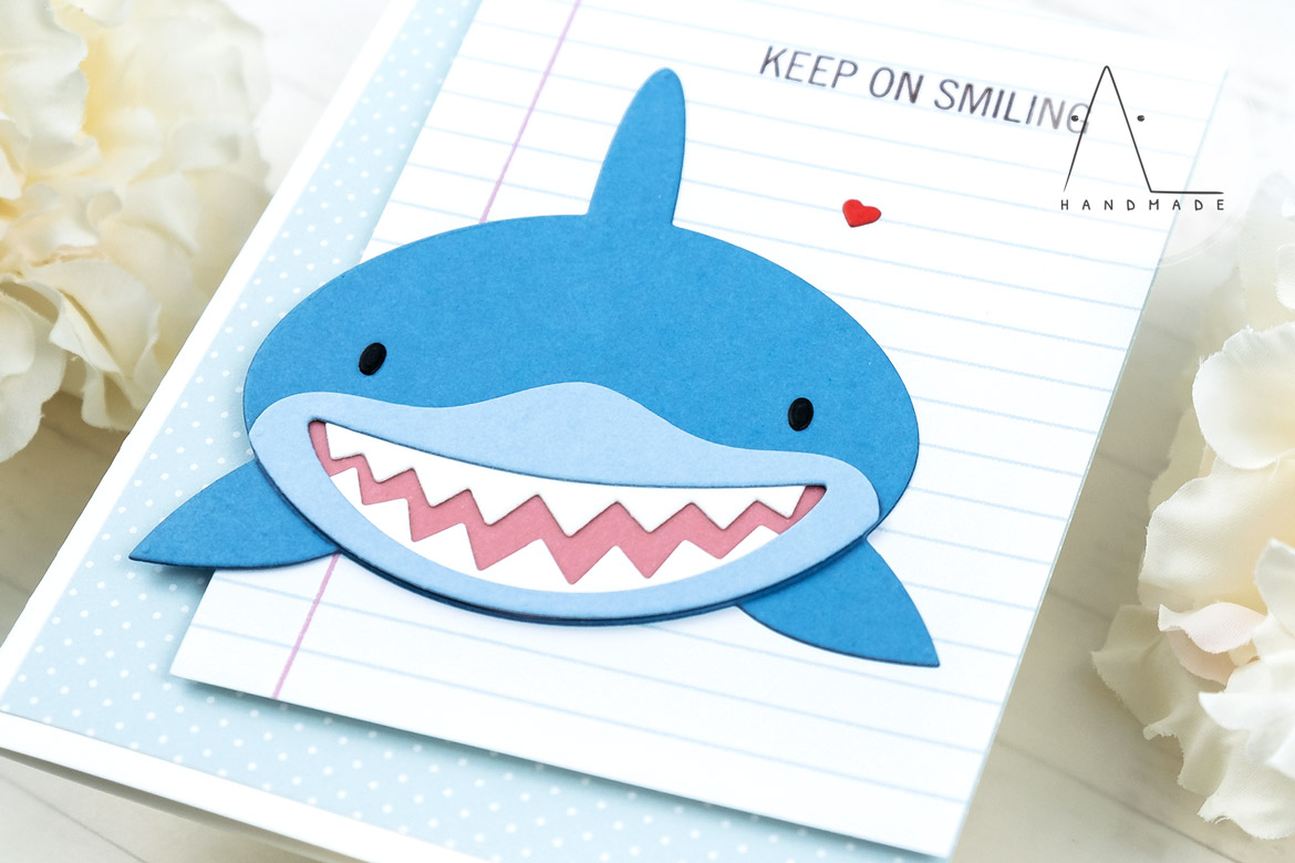 AL handmade - My Favorite Things - Baby Shark Die-namics and Sharky Sentiments stamp set