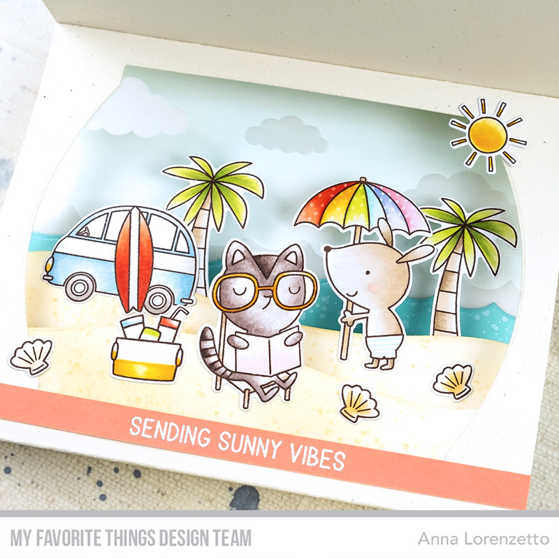 AL handmade - My Favorite Things - Sunny Vibes stamp set and Die-namics