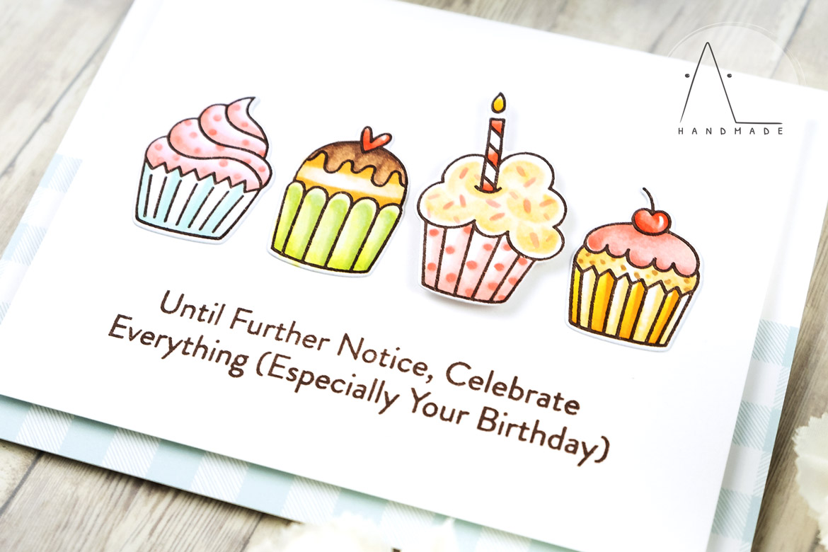 AL handmade - My Favorite Things - All the Cupcakes stamp set and Die-namics