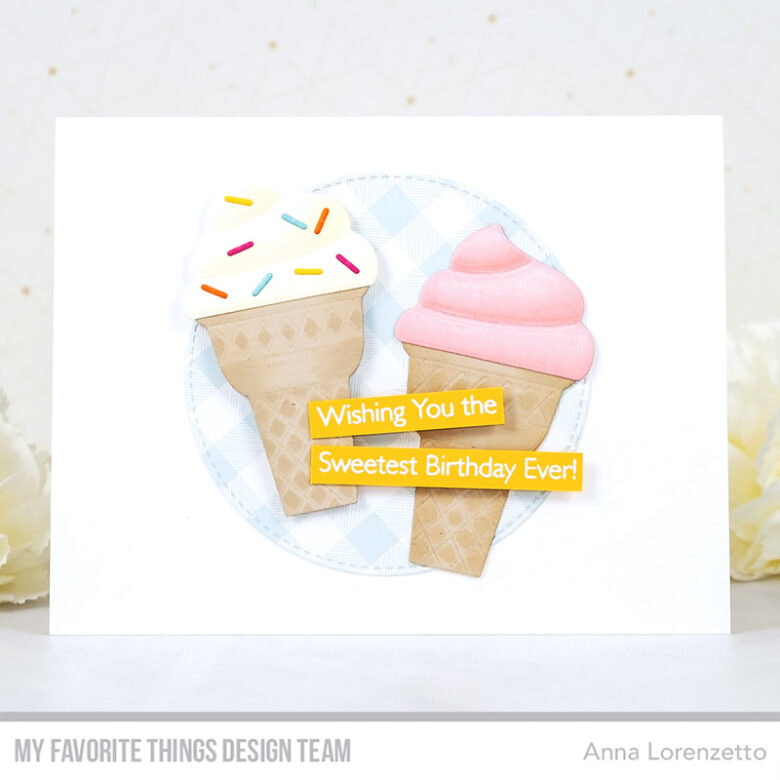 AL handmade - My Favorite Things - Ice Cream Cone Die-namics