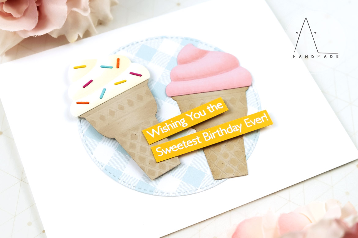 AL handmade - My Favorite Things - Ice Cream Cone Die-namics