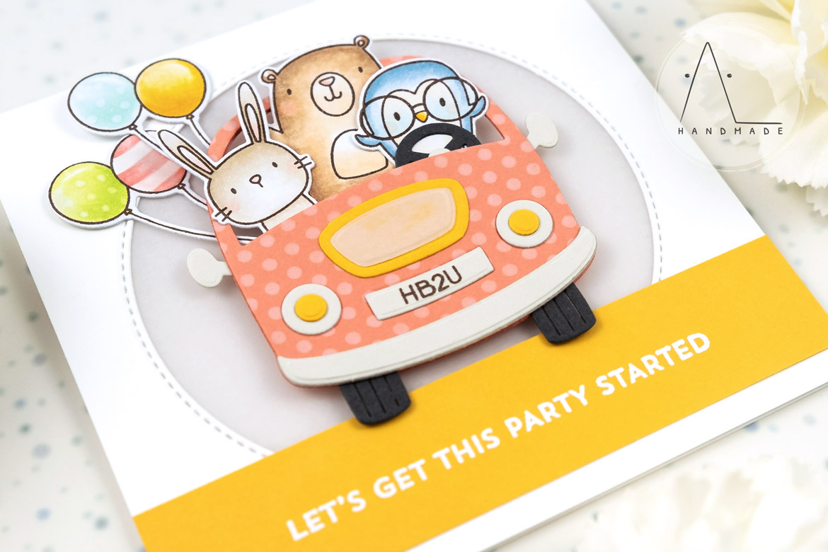 AL handmade - My Favorite Things - Better Together Card Kit - Better Together stamp set and Carpool Die-namics
