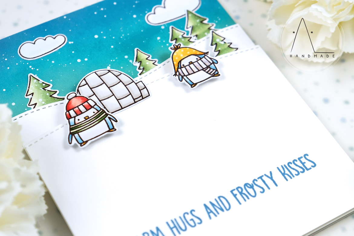 AL handmade - My Favorite Things - Warm Hugs and Frosty Kisses stamp set and Die-namics
