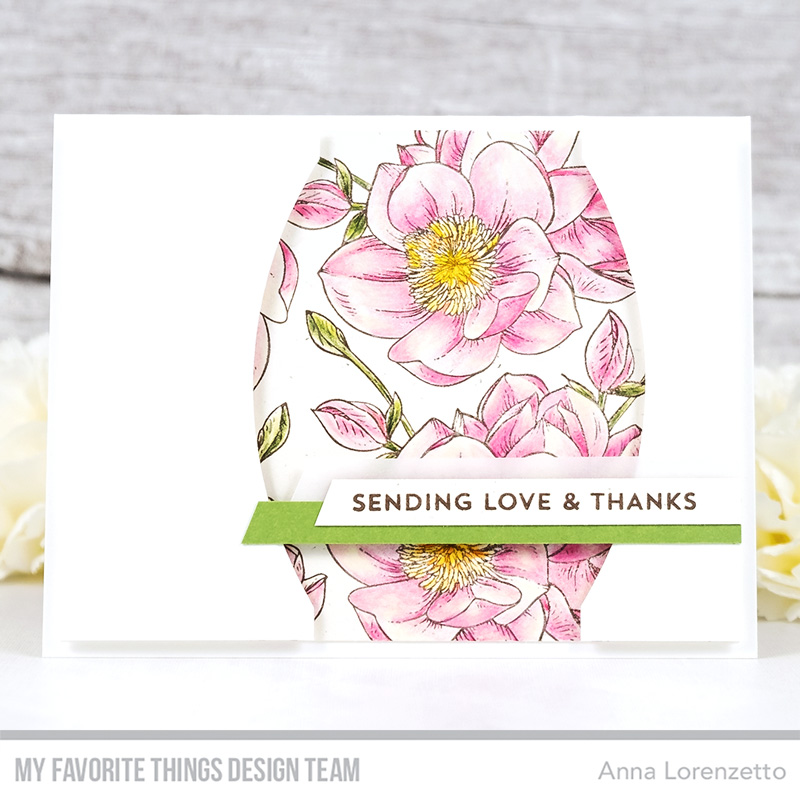 AL handmade - My Favorite Things - Magnolia Blossoms stamp set