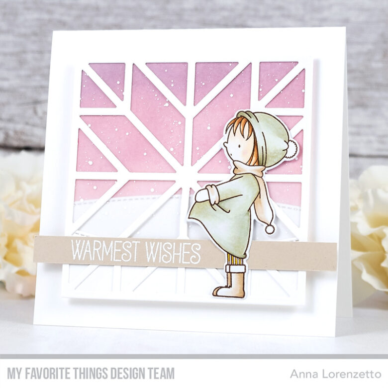 AL handmade - My Favorite Things - BB Warmest Wishes stamp set and Quilt Square Cover-Up Die-namics