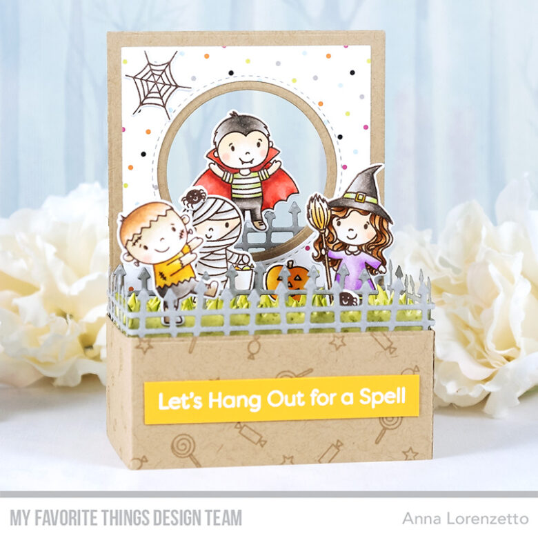 AL handmade - My Favorite Things DT - Outside the Box - Boo Crew stamp set and Outside the Box Die-namics