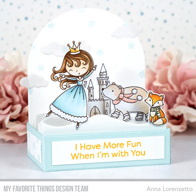 AL handmade - My Favorite Things - Ice Princess and Friends stamp set and Outside the Box Low Profile Add-On Die-namics
