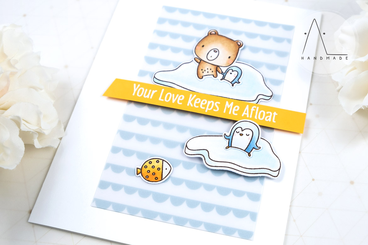 AL handmade - My Favorite Things DT - WSC 517 - Partners in Adventure stamp set and Die-namics