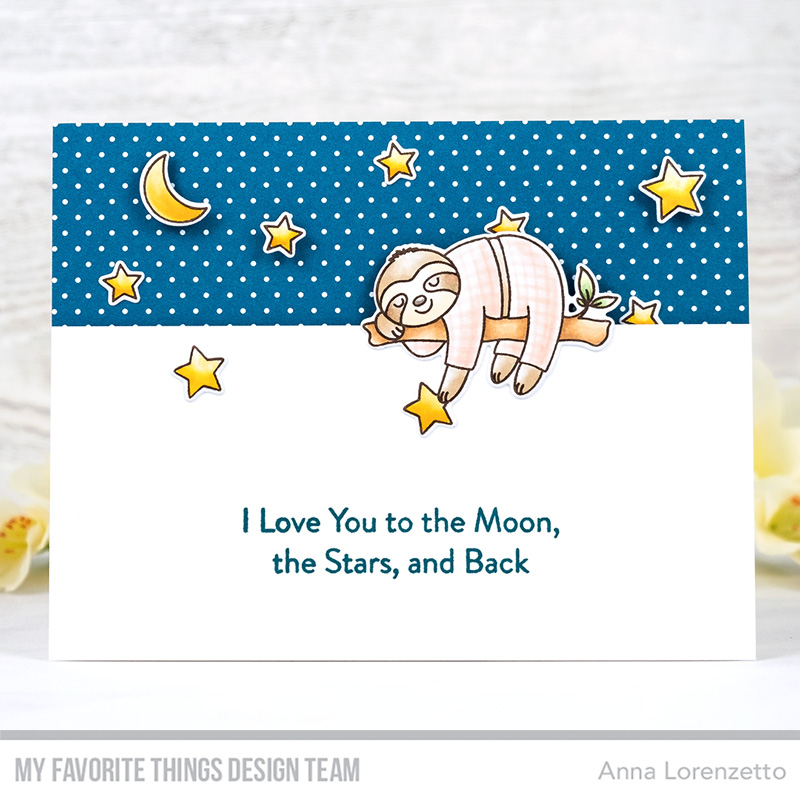 AL handmade - My Favorite Things - Slumbering Sloths stamp set and Die-namics