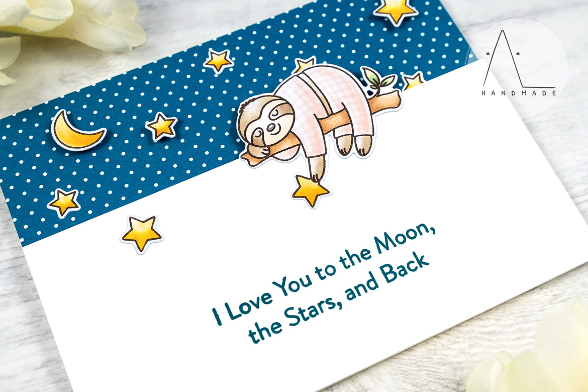 AL handmade - My Favorite Things - Slumbering Sloths stamp set and Die-namics