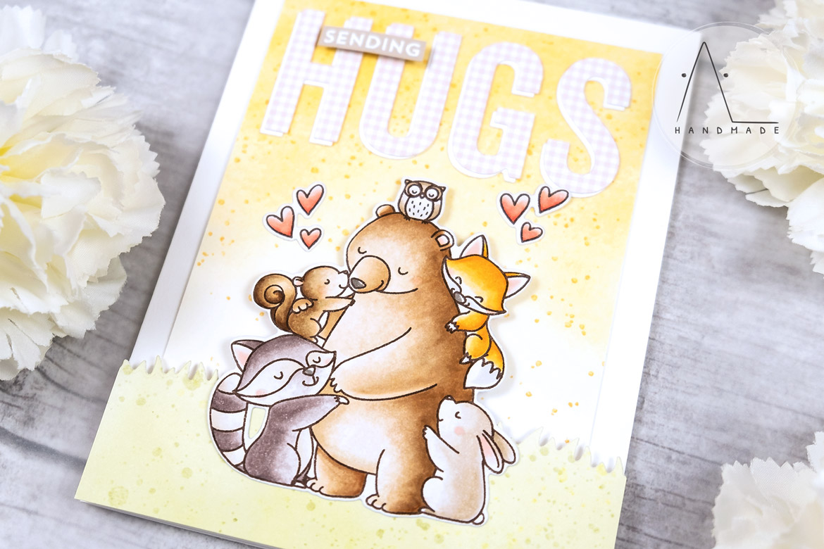 AL handmade - My Favorite Things - BB Hug It Out stamp set and Die-namics