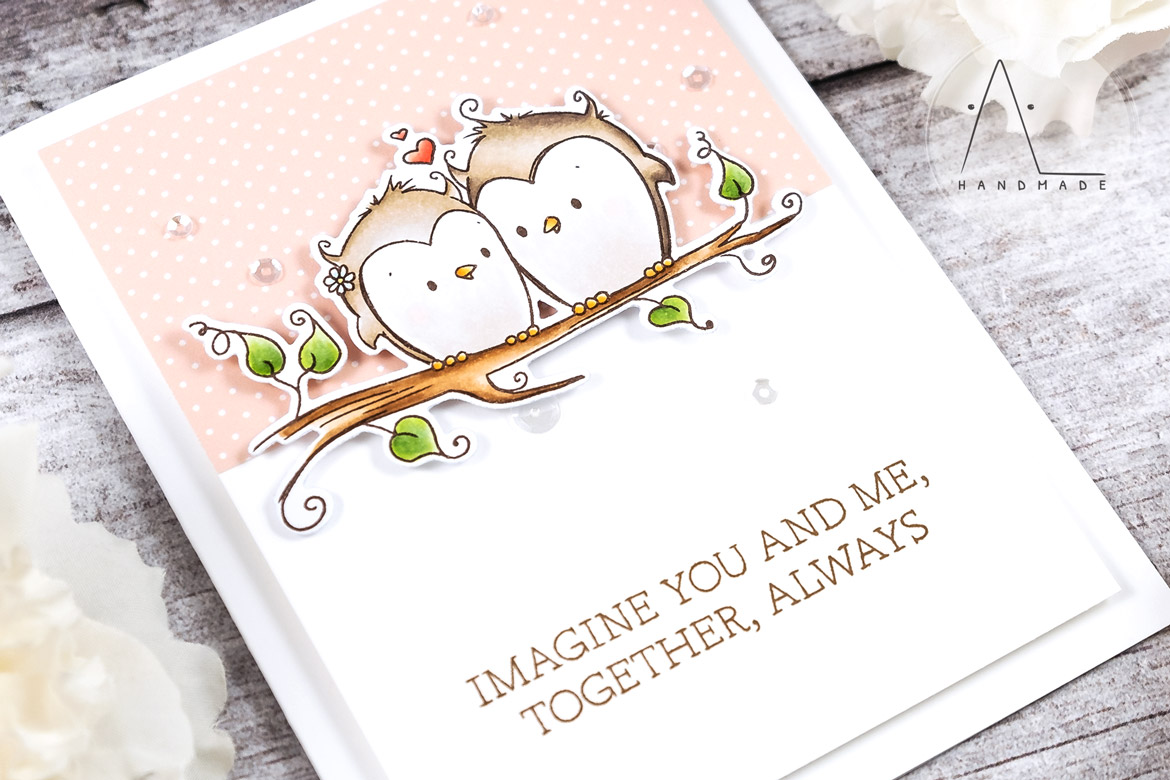 AL handmade - My Favorite Things - You and Me Together stamp set and Die-namics