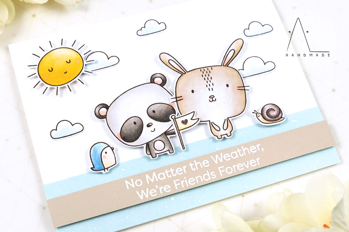 AL handmade - My Favorite Things - Weather with You Card Kit - Weather with You stamp set
