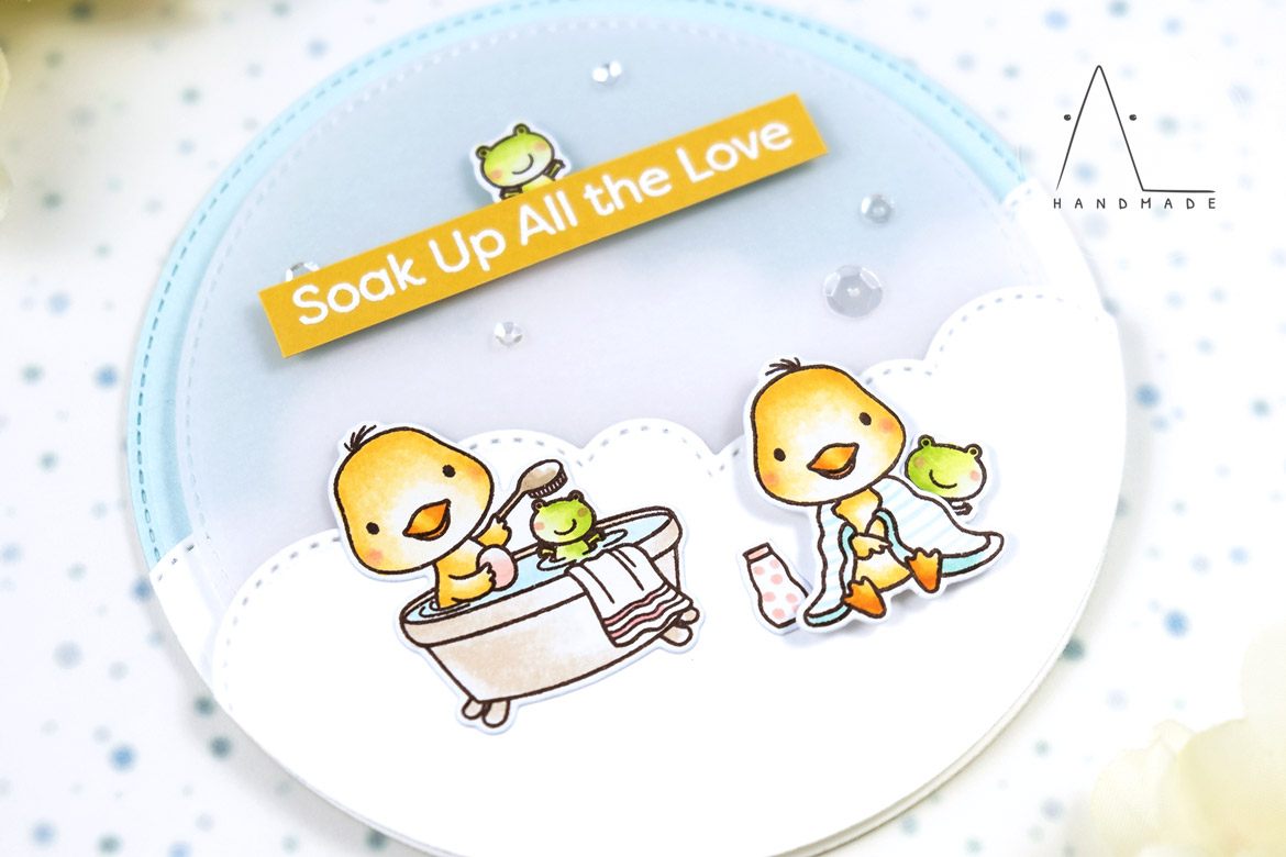 AL handmade - My Favorite Things - Lucky Duck stamp set and Die-namics