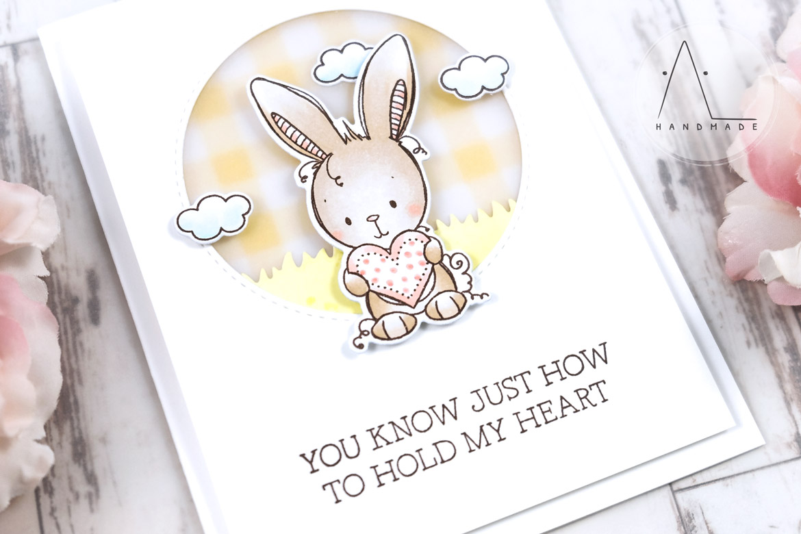 AL handmade - My Favorite Things - RAM Wish You Were Hare stamp set and Die-namics