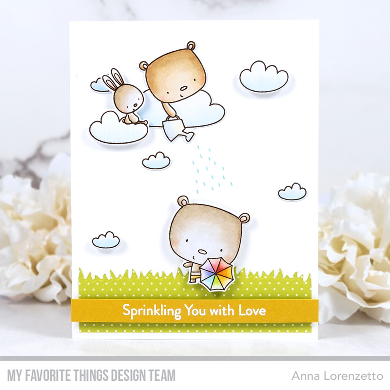 AL handmade - My Favorite Things - Sprinkling You with Love stamp set and Die-namics