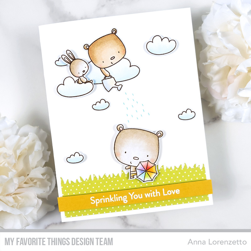 AL handmade - My Favorite Things - Sprinkling You with Love stamp set and Die-namics