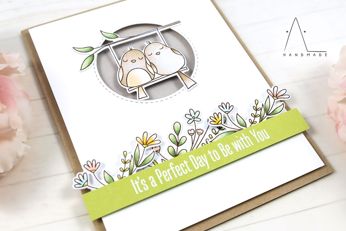 AL handmade - My Favorite Things - Tweet Memories stamp set and Die-namics