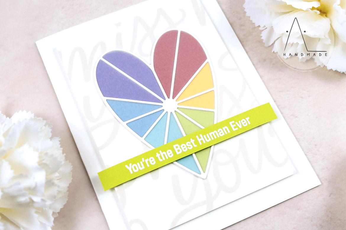 AL handmade - My Favorite Things - Heart Burst Hellos Card Kit - Heart Burst Die-namics and Heart Burst Hellos stamp set