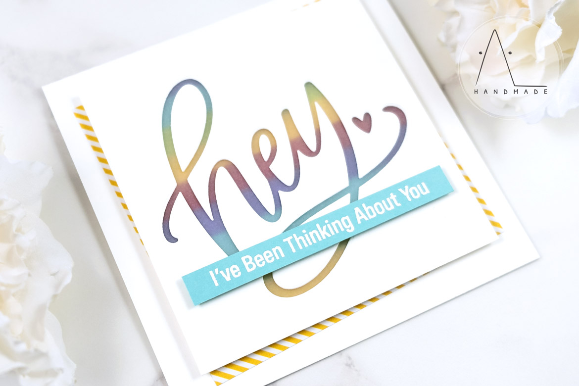 AL handmade - My Favorite Things - Heart Burst Hellos Card Kit - Hey Die-namics and Heart Burst Hellos stamp set