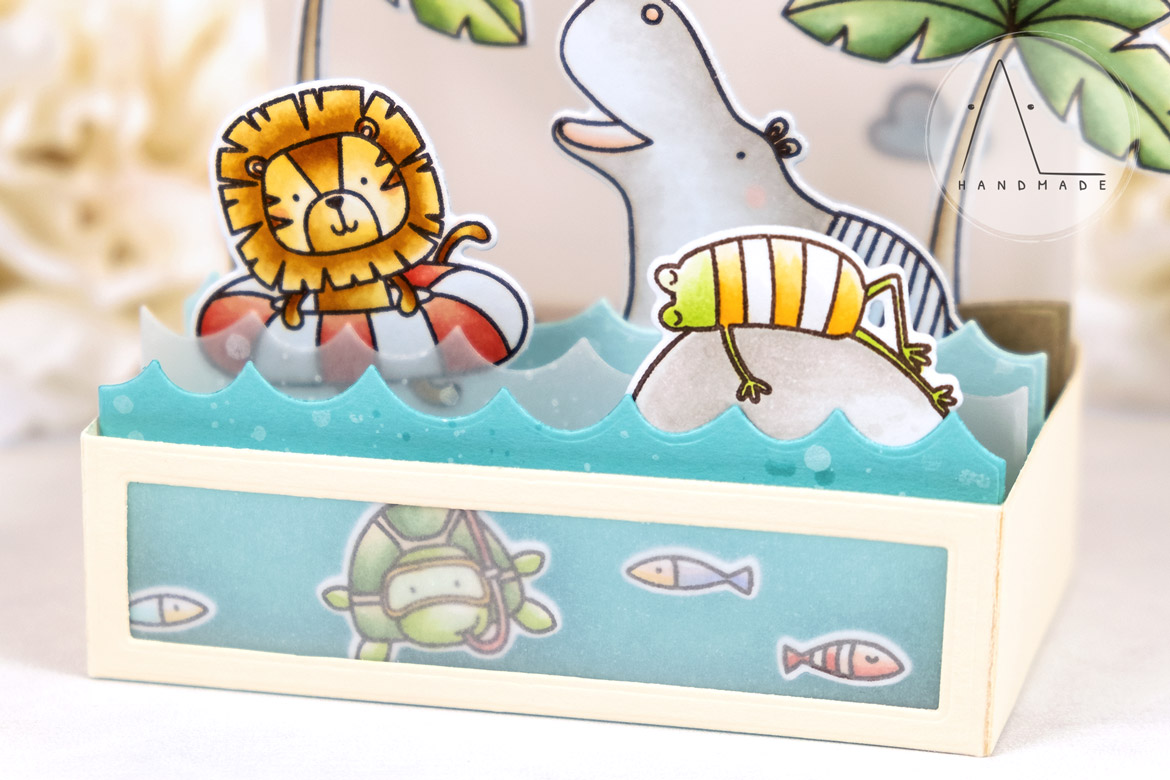 AL handmade - My Favorite Things - Swimming Hole Friends stamp set and Die-namics