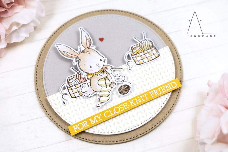 AL handmade - My Favorite Things - RAM Crafty Companions stamp set and Die-namics