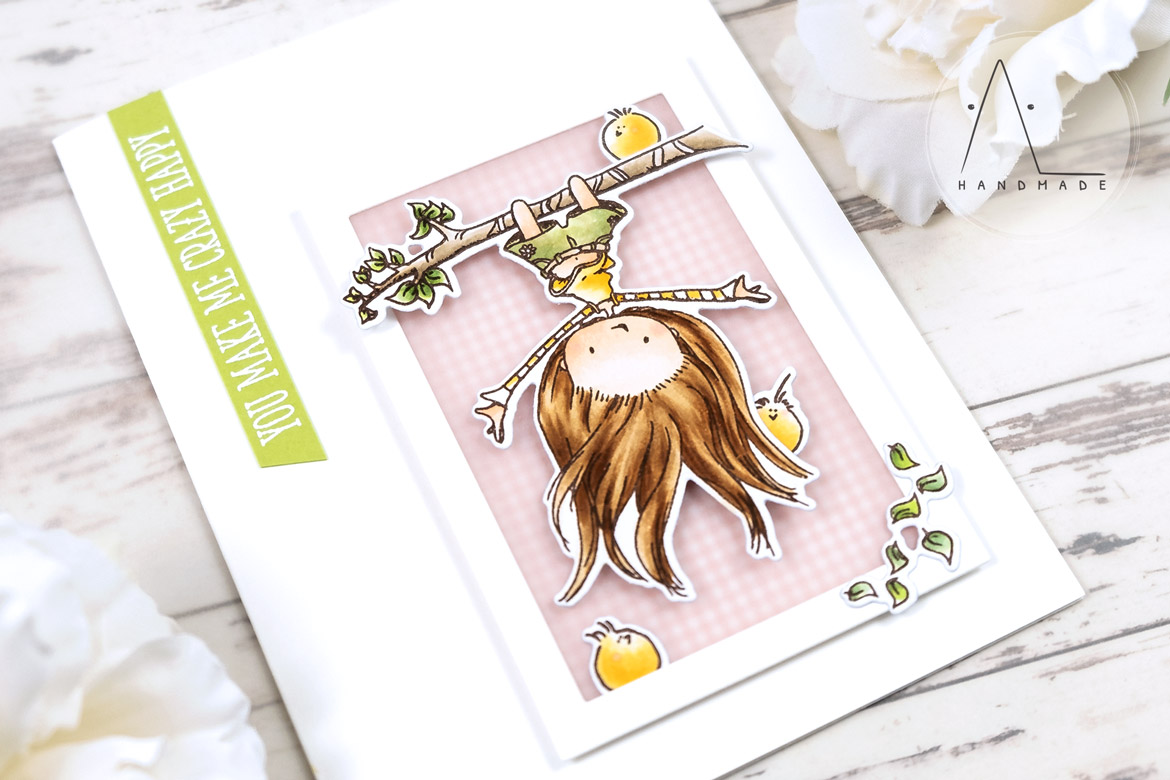 AL handmade - My Favorite Things - TI Let Your Hair Down stamp set and Die-namics