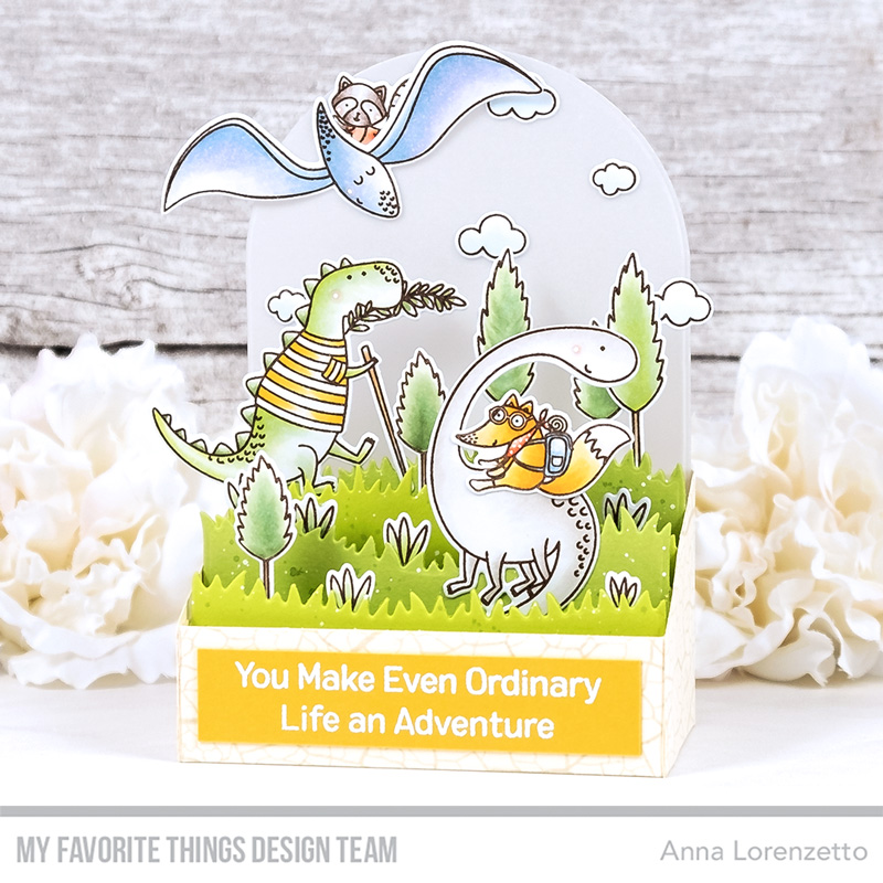 AL handmade - My Favorite Things - Dino Adventure stamp set and Die-namics AL handmade - My Favorite Things - Dino Adventure stamp set and Die-namics
